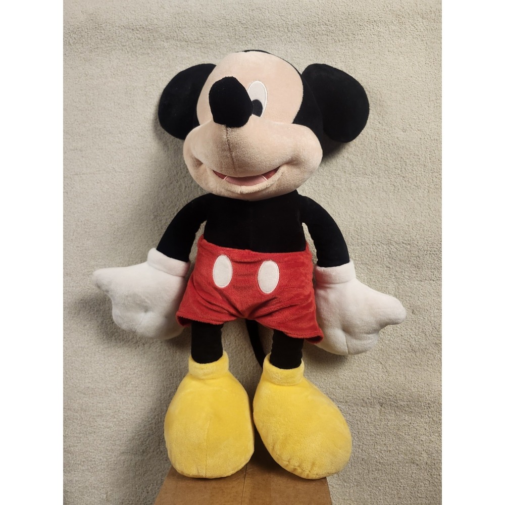 Mickey Mouse  Plush Stuffed Animal Disney Authentic Toy 25" tall